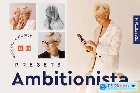 Ambitionista Business Portrait Presets