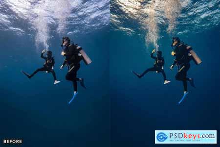 Scuba Diving Lightroom Presets Pack