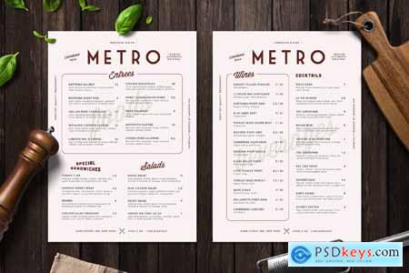 Food Menu Template VY28795