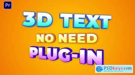 3D Animated Texts 54555423