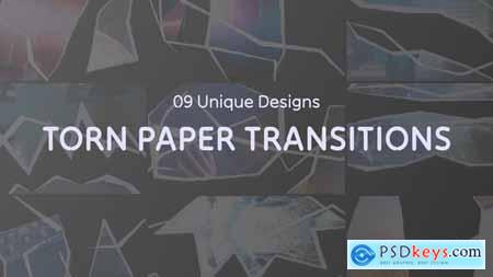 Torn Paper Cut Transitions MOGRT 54306076