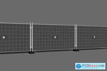 Connected Fence Banner Mockup 004