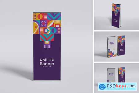 Roll Up Banner Mockup