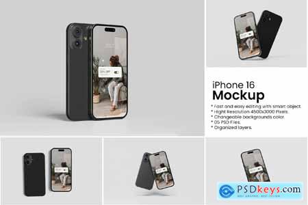 Iphone 16 Mockup