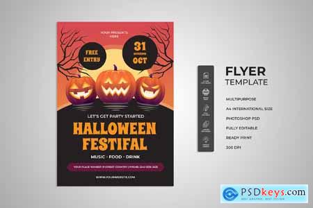 Halloween Party Flyer