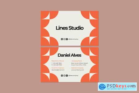 Lines Studio Business Card