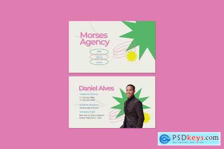 Morses Agency Business Card