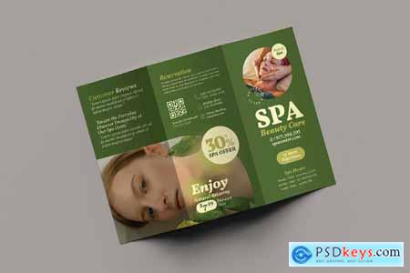 Beauty Spa - Trifold Brochure