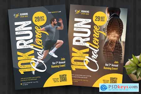 Running Event Flyer Template