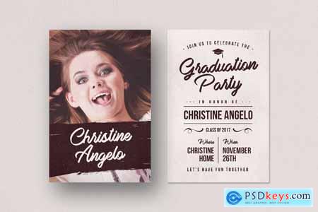 Graduation Party Invitation Template