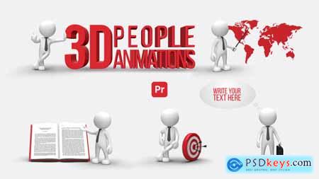 3D People Animations 1 for Premiere Pro 54669780