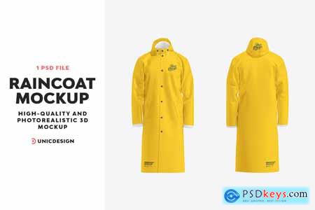 Raincoat Mockup