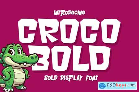 Croco Bold - Playful Display Font