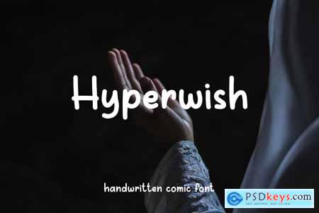 Hyperwish - Comic Font