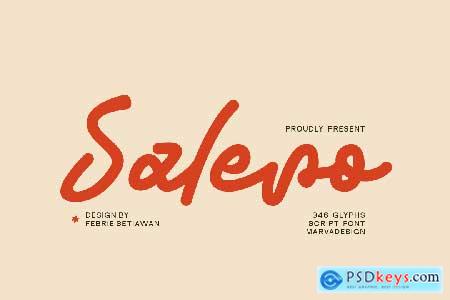 Salero - Script Font