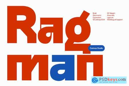 Ragman - E Motion of Rigid Futuristic Quirky Block