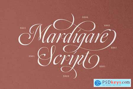 Mardigare - Luxury Script