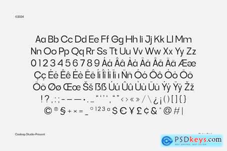 Qubic Grid - Modern Grotesk Variable Royal Future