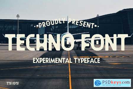 Techno Font