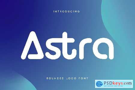 Astra - Rounded Logo Font