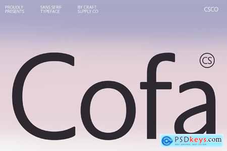 CS Cofa  Modern Font