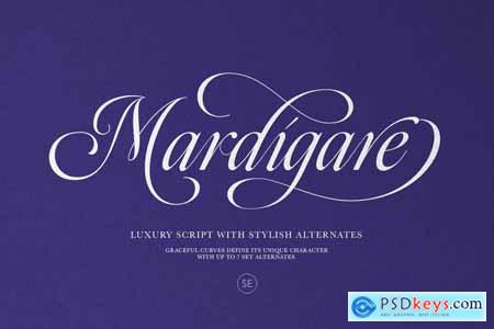 Mardigare - Luxury Script