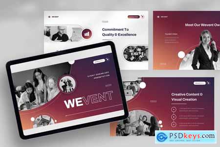 Wevent Event Organizer Powerpoint Template