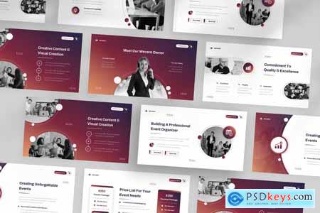 Wevent Event Organizer Powerpoint Template