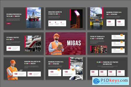 Migas - Oil and Gas PowerPoint Template