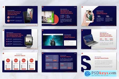 Toepa - Movie Maker Powerpoint Template