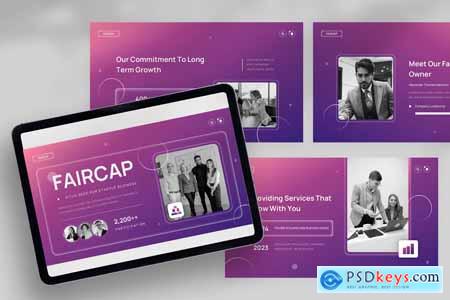 Faircap Pitch Deck Powerpoint Template