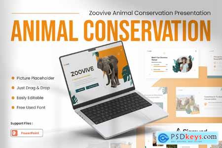 Zoovive Animal Conservation Powerpoint Template