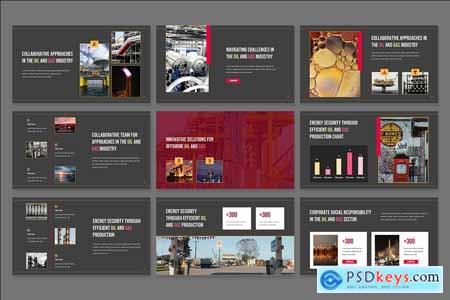 Migas - Oil and Gas PowerPoint Template