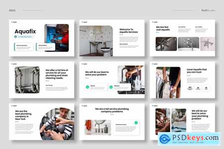 Plumbing Services Powerpoint Template