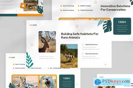 Zoovive Animal Conservation Powerpoint Template