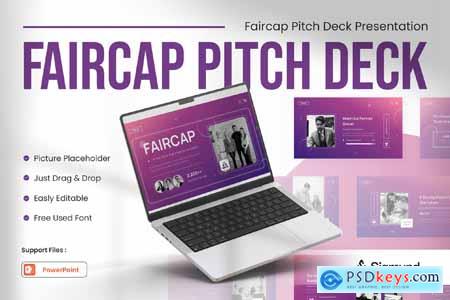 Faircap Pitch Deck Powerpoint Template