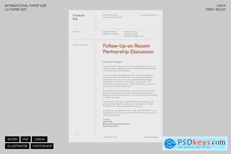 Letterhead Template