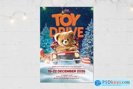 Toy Drive Flyer Template