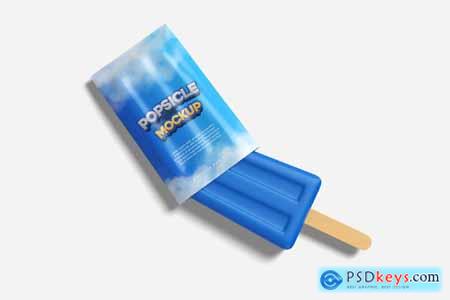 Popsicle Ice Mockup