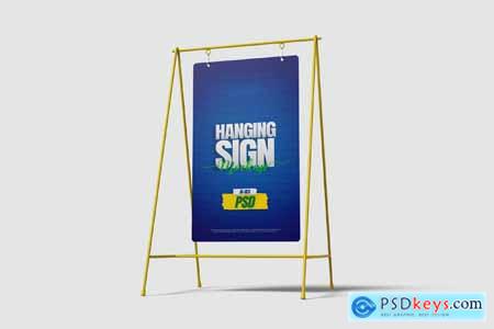 Hanging Sign Mockup