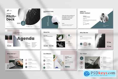 Investor Pitch-Deck Presentation Template