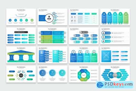 Key Stakeholders PowerPoint Template