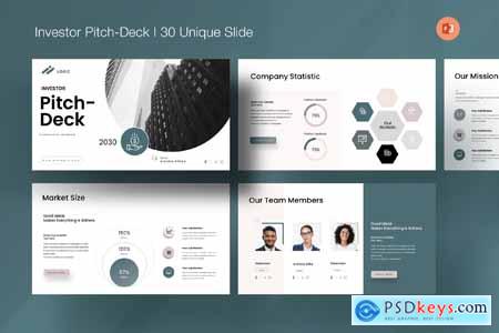 Investor Pitch-Deck Presentation Template