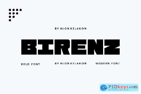 Birenz Bold Font