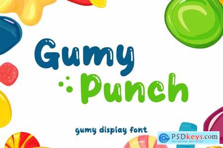 Gumy Punch - Display Font