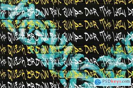 Snake Gourd - Graffiti Font