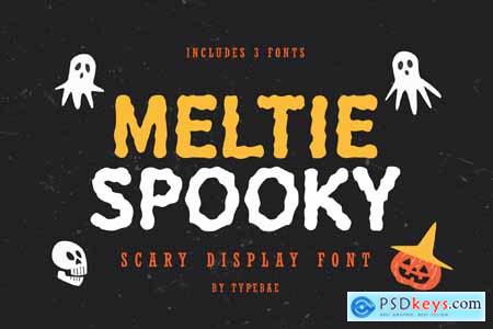 Meltie Spooky Font