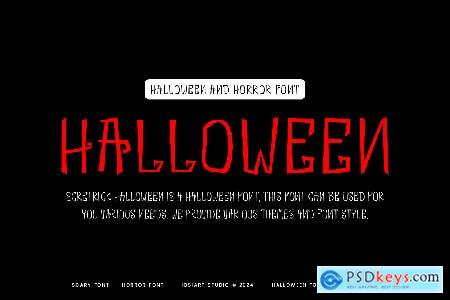 Scretrick Halloween - Horror Font