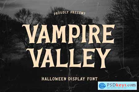 Vampire Valley - Halloween Font