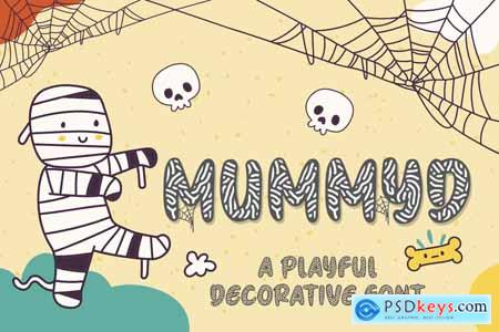 Mummyd a Playful Font